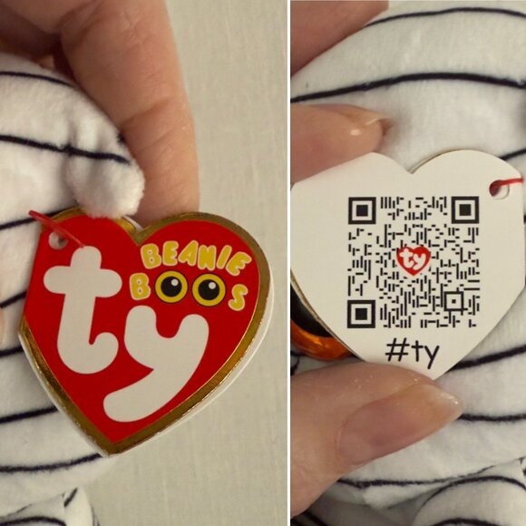 TY Beanie Boos Ooooky Mummy Plush 7 inch Halloween Spider Ghost Toy - Picture 5 of 10